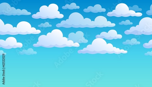 Cloudy sky background 7