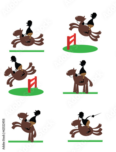 Funny Equitation man