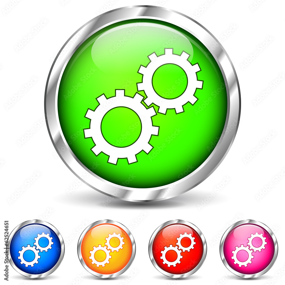 Vector gears icons