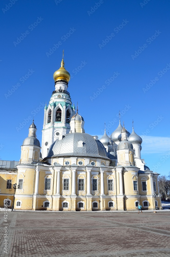 Воскресенский храм в Вологде на Соборной площади, Россия