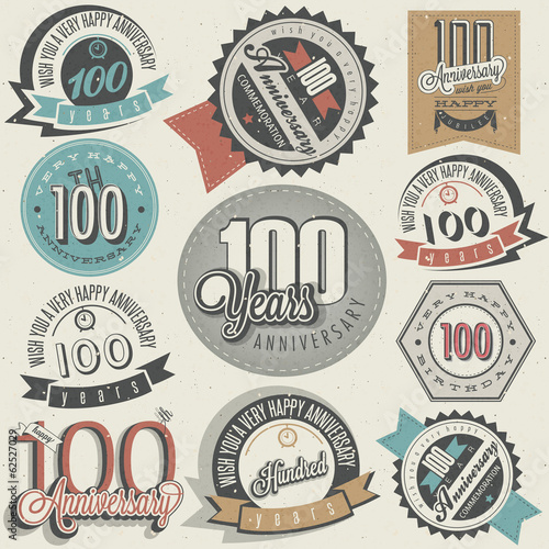 Vintage style One Hundred anniversary collection.