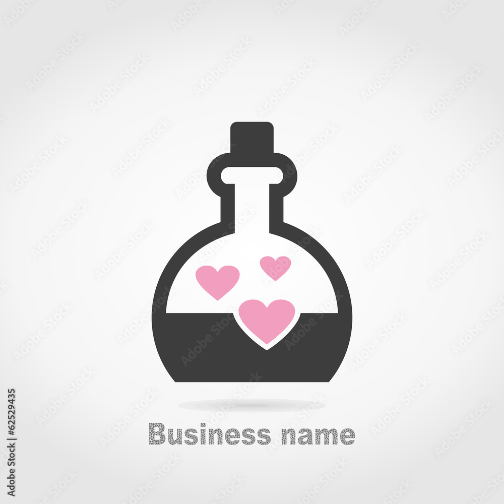 Obraz premium Flask love