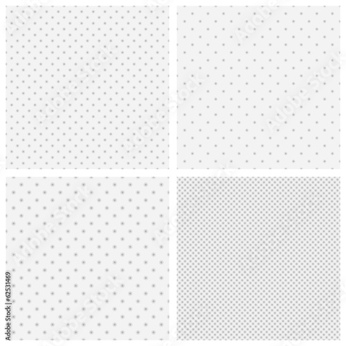 Vector texture of blurred gray dots without mesh and without gradient