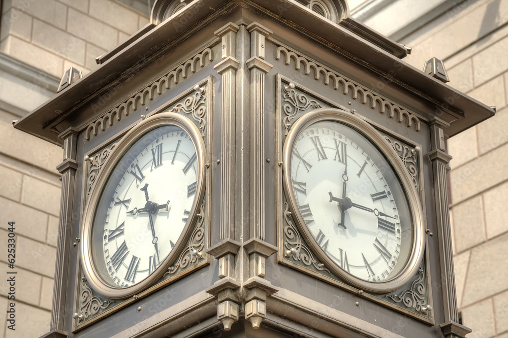 Fototapeta premium Street clock