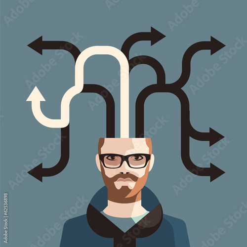 Thoughts. Vector format