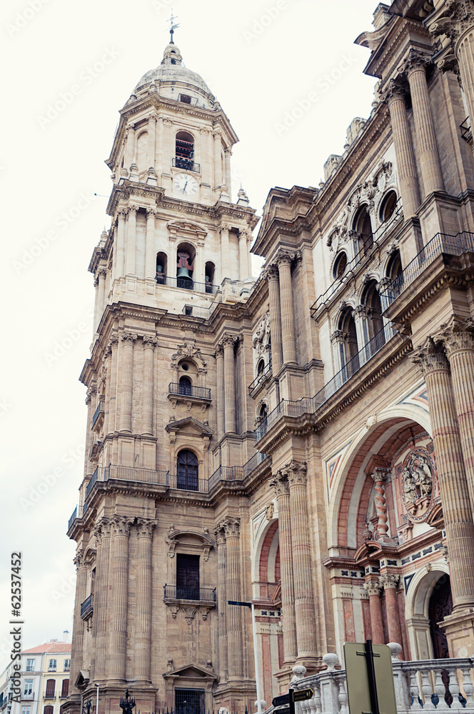Malaga catedral, Spain