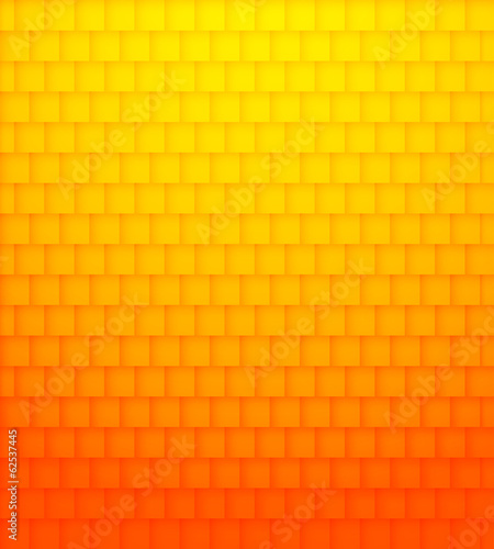 Abstract orange tiled background