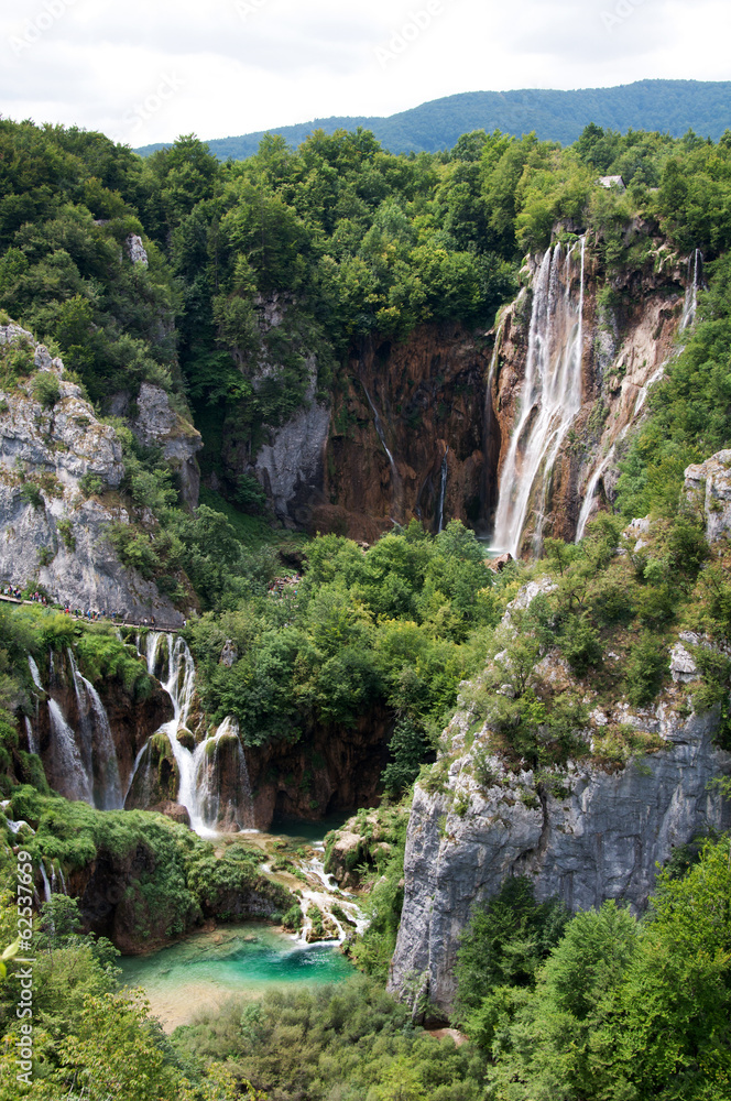 Waterfalls, Plitvice Lakes National Park, Croatia