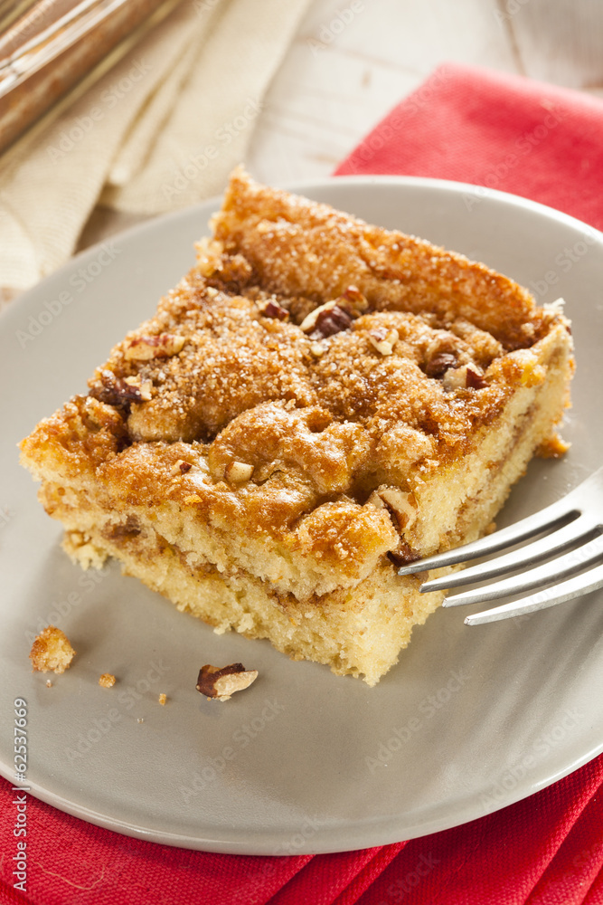 Homemade Coffee Cake with Cinnamon Homemade Coffee Cake with Cinnamon