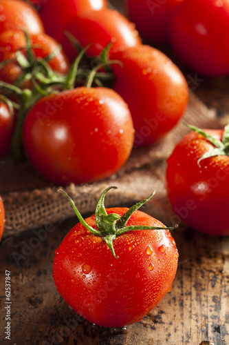 Organic Red Ripe Tomatoes