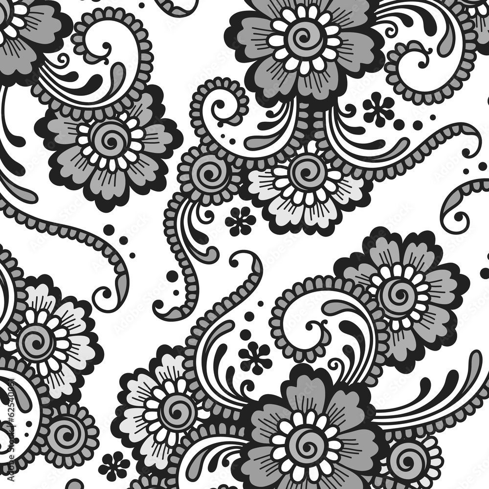 Flower vector ornament Flower vector ornament