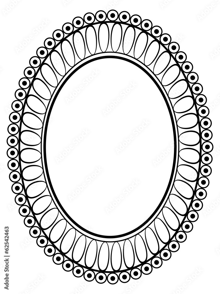 oval ornamental decorative frame oval ornamental decorative frame
