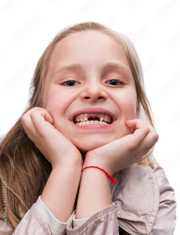 Happy toothless girl Happy toothless girl