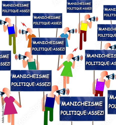 Manif "Stop manichéisme politique"