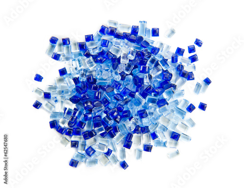 plastic polymer granules