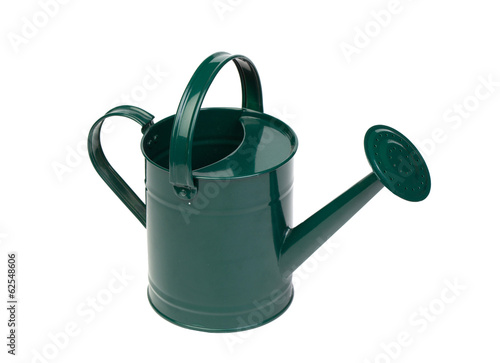 Green watering can