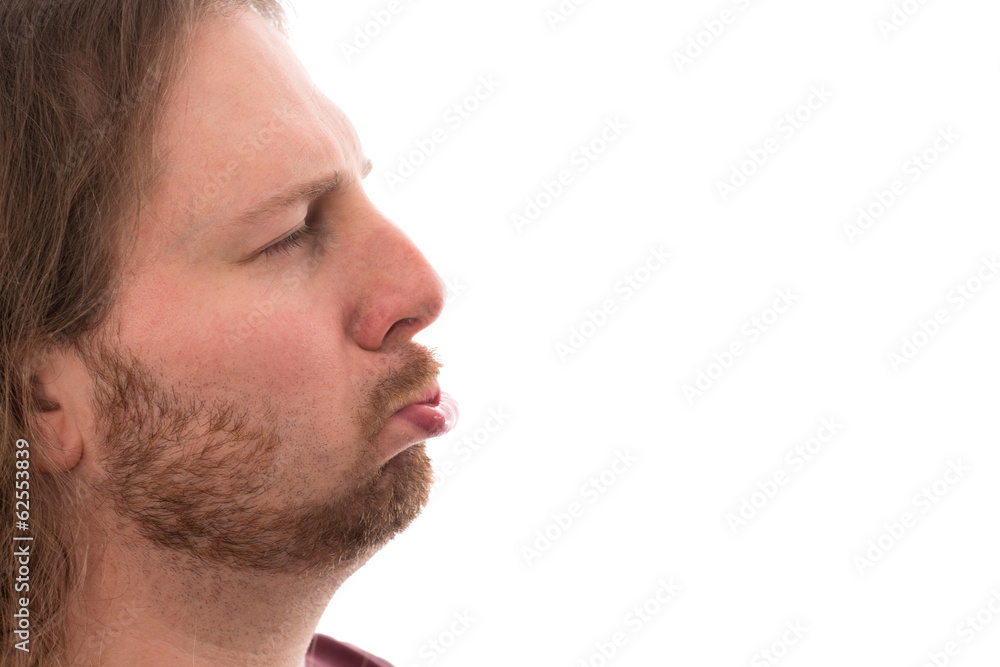 man is looking skeptical man is looking skeptical