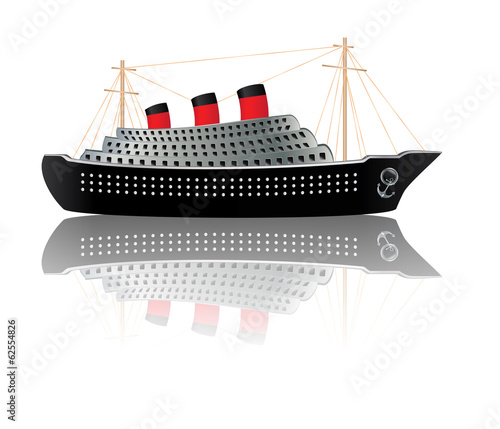 Vintage Ocean Liner