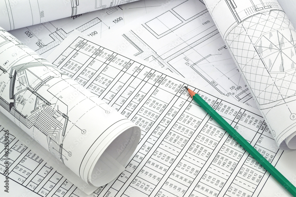 Image of several drawings of the project Image of several drawings of the project