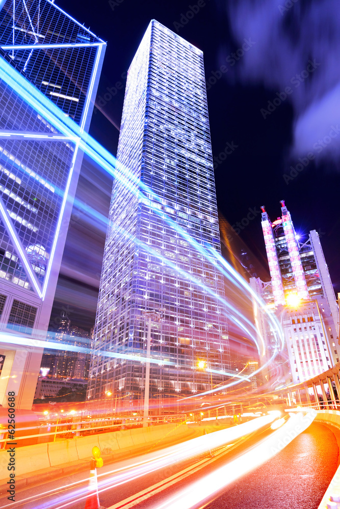 Fototapeta premium Traffic in Hong Kong