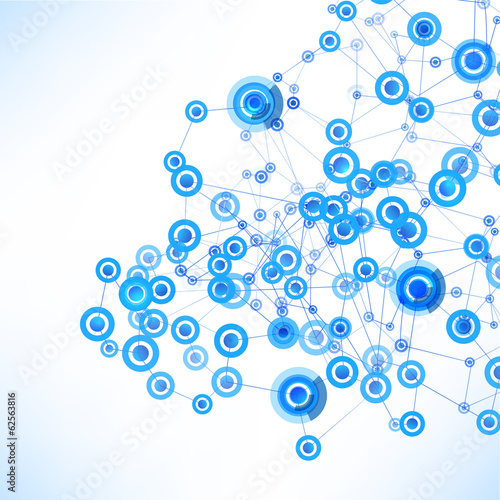 Loading network concept with timing indicators