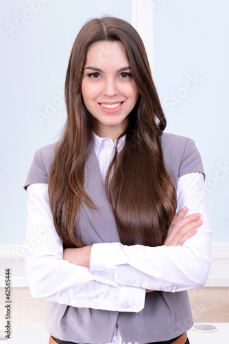 Business woman at office