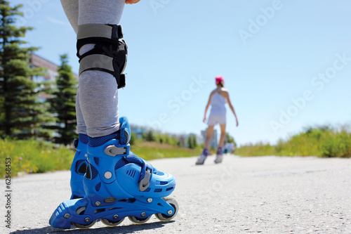 Quadro em tela inline skating