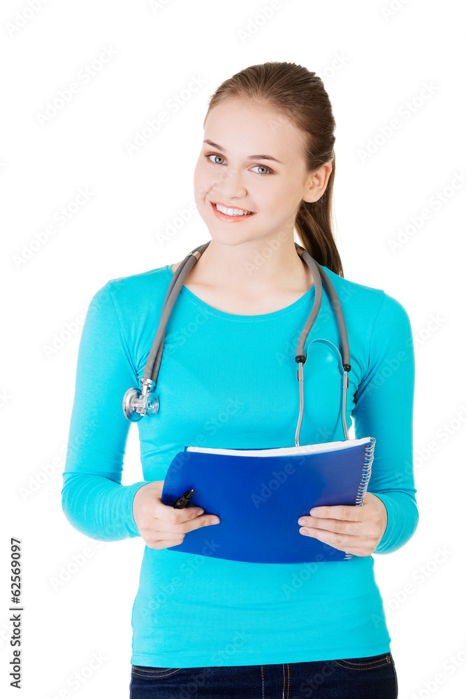 Young medicine student