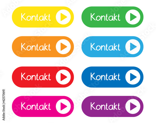 "KONTAKT" Buttons (Kundenservice Rufen Sie Uns Hotline Knopf)