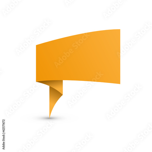 RIBBON PIN (icon tag button flag banner stamp vector clipart)