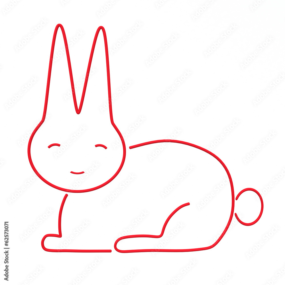 Easter bunny, 3d Easter bunny, 3d