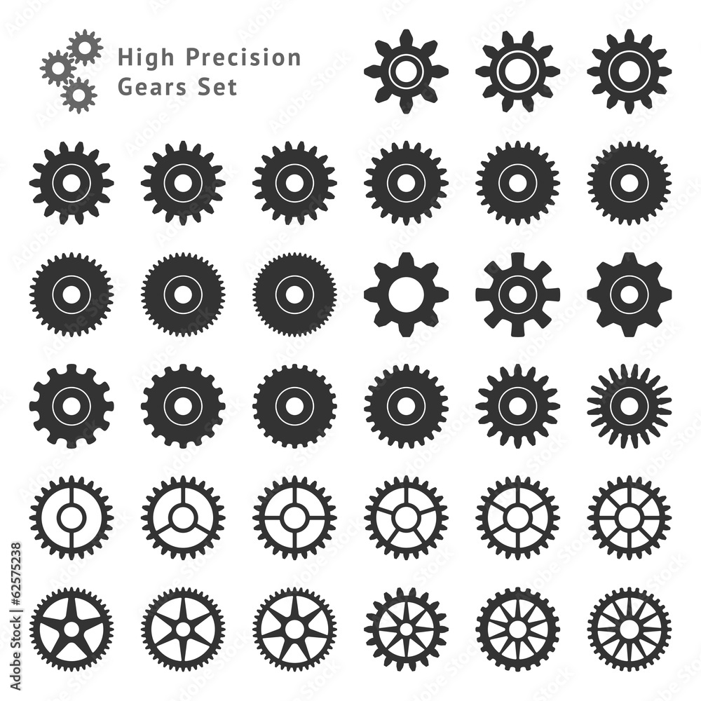 High Precision Gears Set