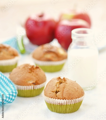 apples muffins