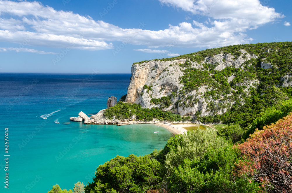 Cala Luna beach, Gulf Of Orosei, Sardinia.