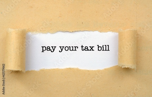 Pay your tax bill