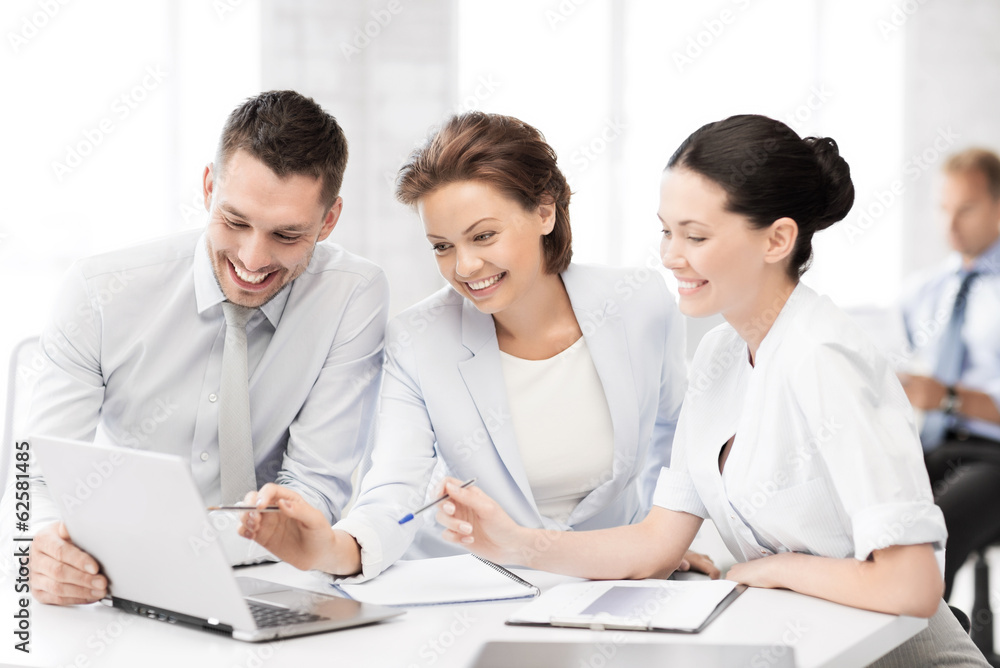 business team having discussion in office business team having discussion in office