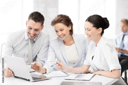 business team having discussion in office
