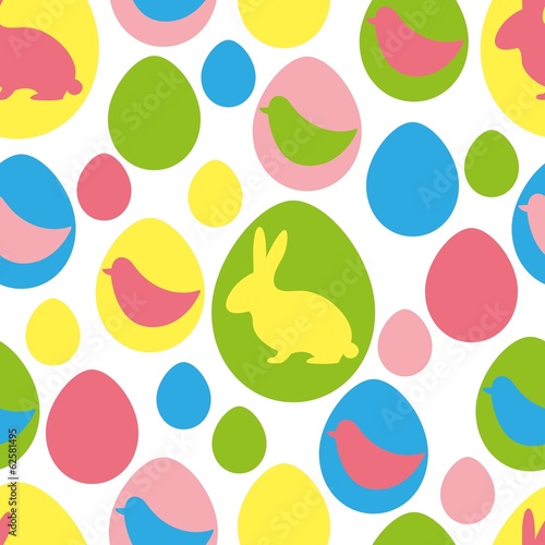 seamless easter pattern