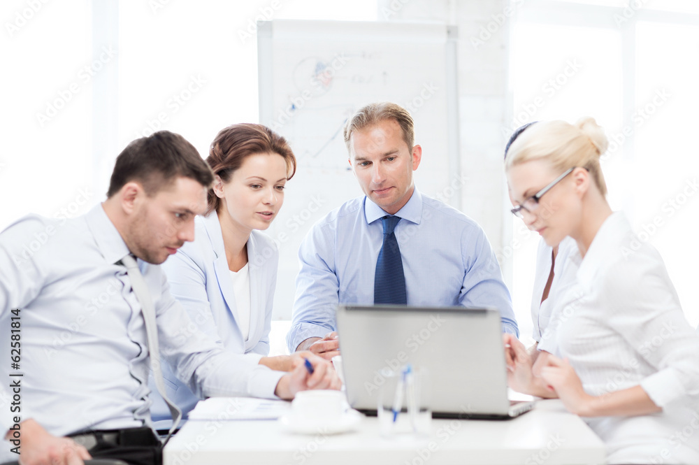 business team having meeting in office business team having meeting in office