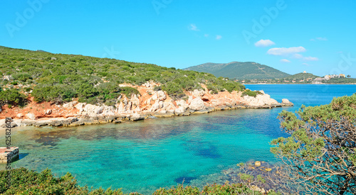 turquoise coastline