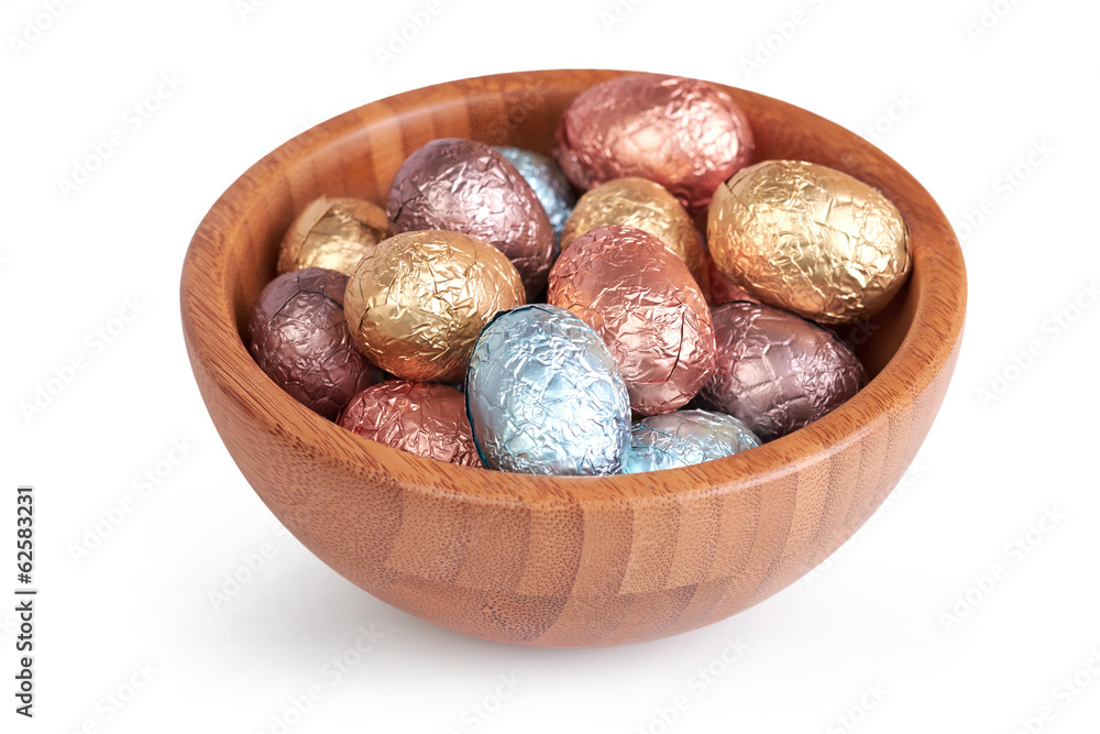 Obraz premium Chocolate Easter Eggs