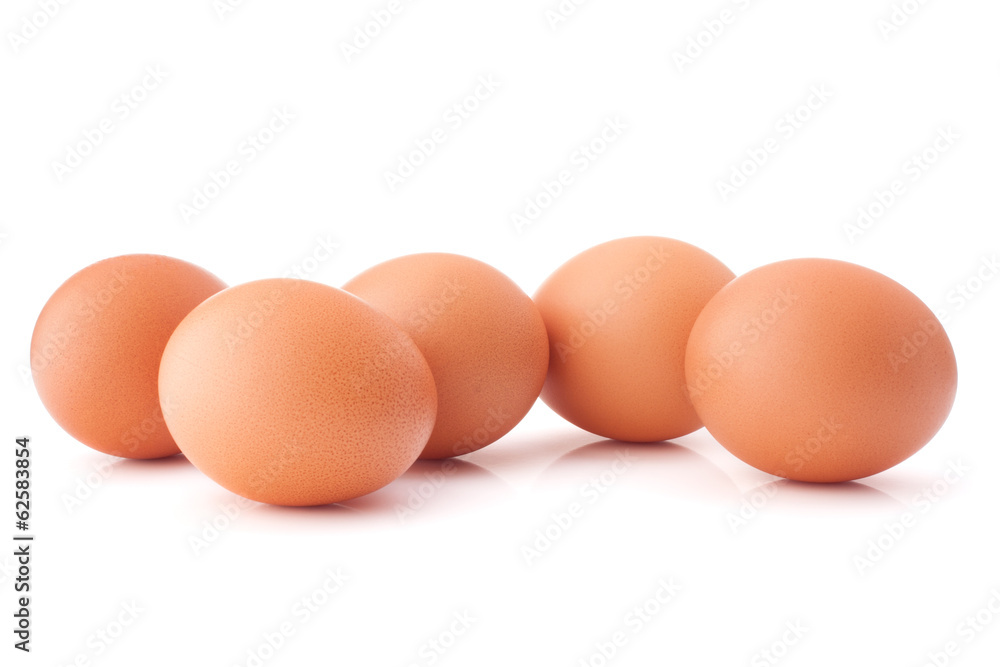 Egg isolated on white background cutout Egg isolated on white background cutout
