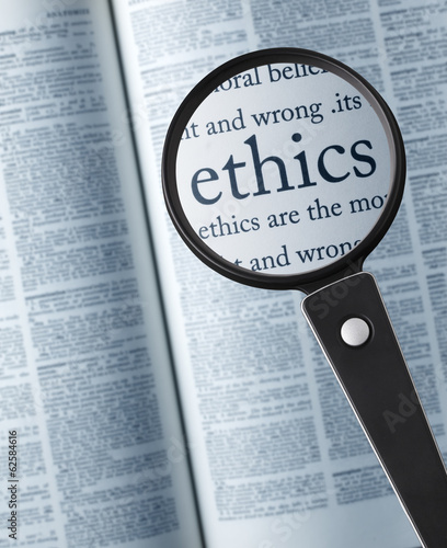 Quadro su tela ethics