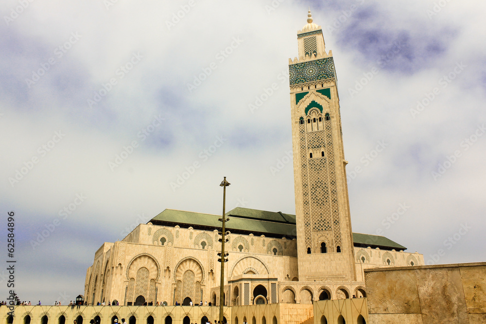 Fototapeta premium moschea di casablanca