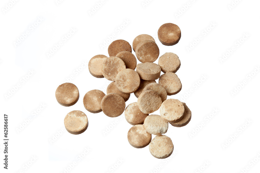 expired pills isolated on white background expired pills isolated on white background
