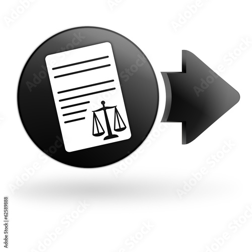 infos légales sur bouton noir