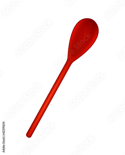 Wooden spoon in red design © Jiripravda