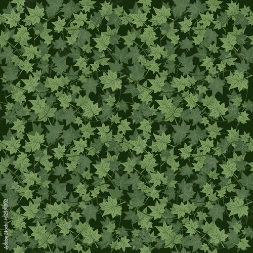 ivy seamless vector repeat pattern