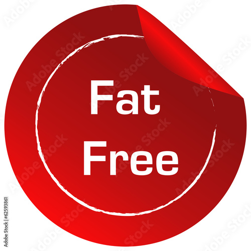 A fat free label