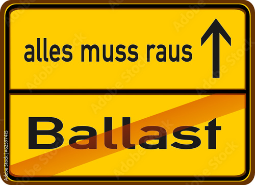 Alles muss raus